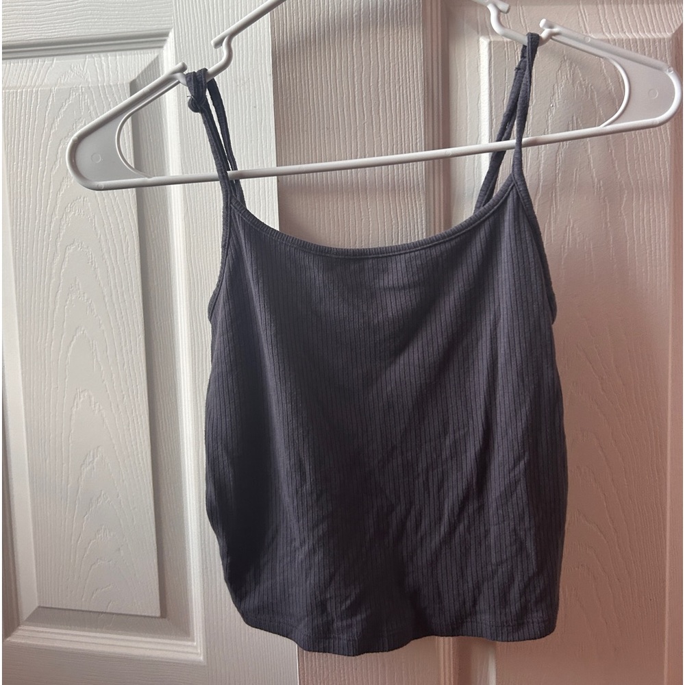 navy blue american eagle tank top